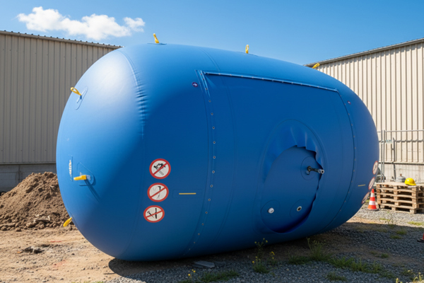 Opblaasbare Mal Betonstort 2