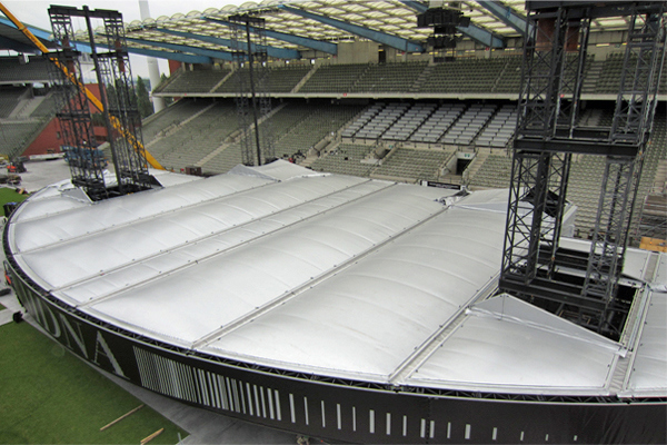 Inflatable Air Cushion Roof MDNA 2012 06