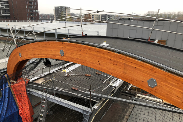 Montage Etfe Luchtkussendak 2
