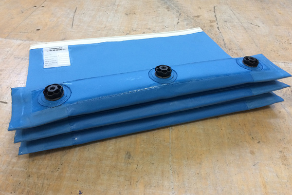 Customised folding bellows