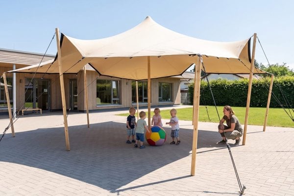 Day nursery outdoor area