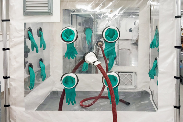 Mobile Asbestos Chamber 1