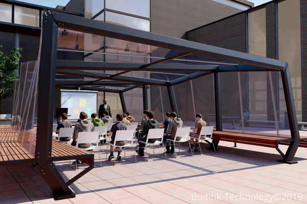 Etfe Canopy Schoolyard